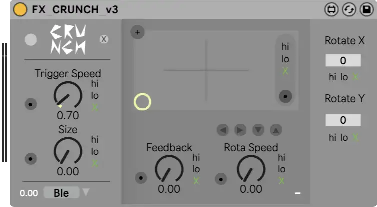 Crunch Video Effects Module