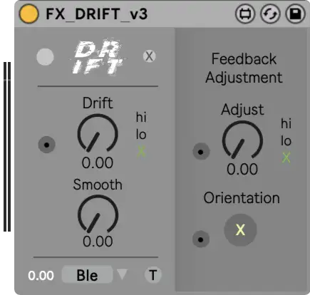 Drift Video Effects Module