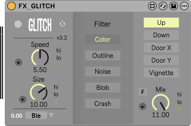 Diggi Video Effects Module