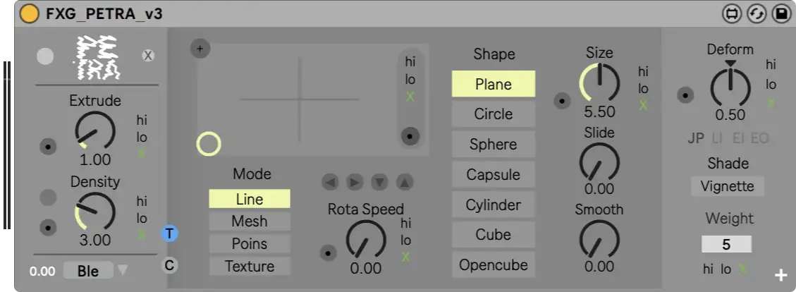 Petra Video Effects Module