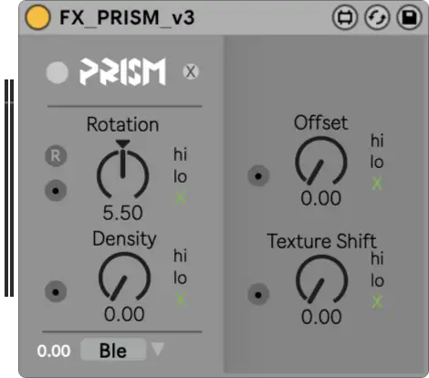 Prism Video Effects Module