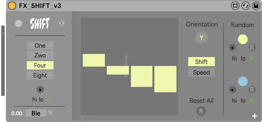 Shift Video Effects Module