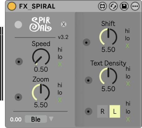 Sort Video Effects Module